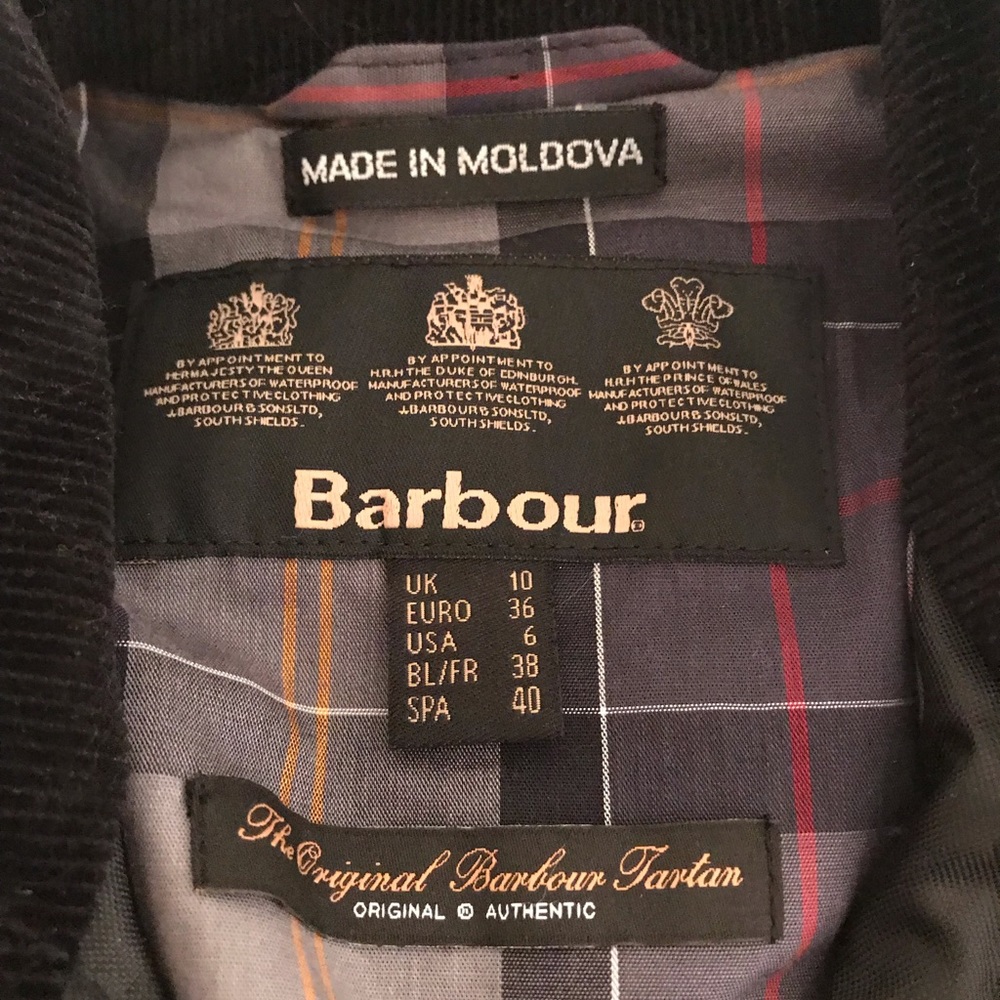 Barbour Riding Jacket - Picture 3 of 6